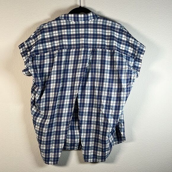 Madewell Central Open Back Shirt XS - Picture 5 of 8